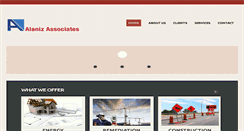 Desktop Screenshot of alanizassociates.com
